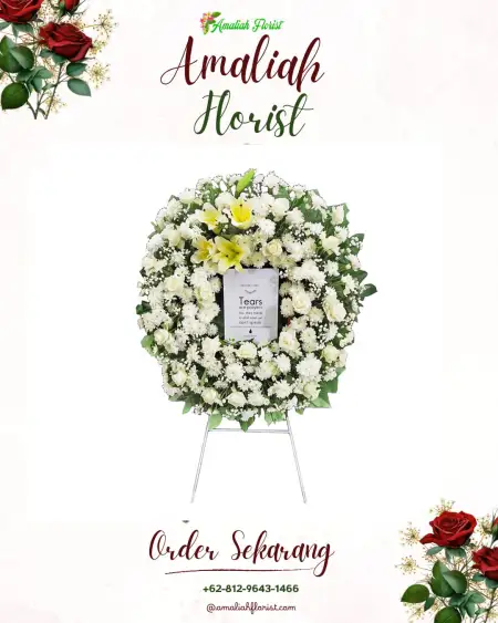 Krans Bunga Duka Meninjo